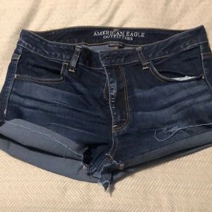 High waisted shorts